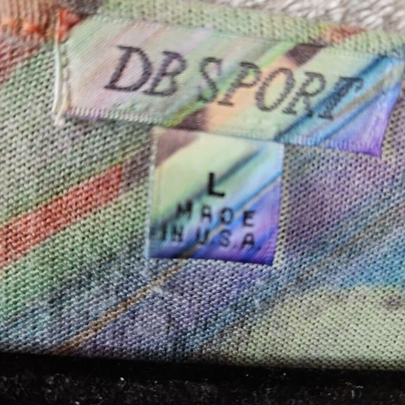 DB Sport Women’s Sz LG Women's Top Multi Color USA - Picture 5 of 12